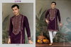 The Fusion Fits 1 by Shubhvastra Viscose Silk Mens Kurta Wholesale Price In Surat