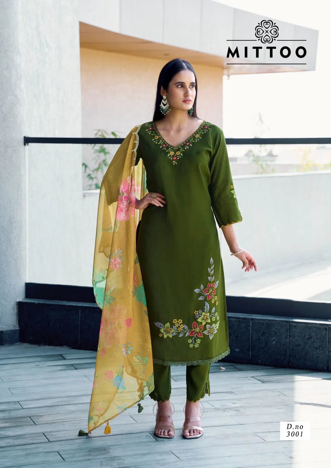 Shreelekha By Mittoo Modal Viscose Kurti With Bottom Dupatta Orders In India
