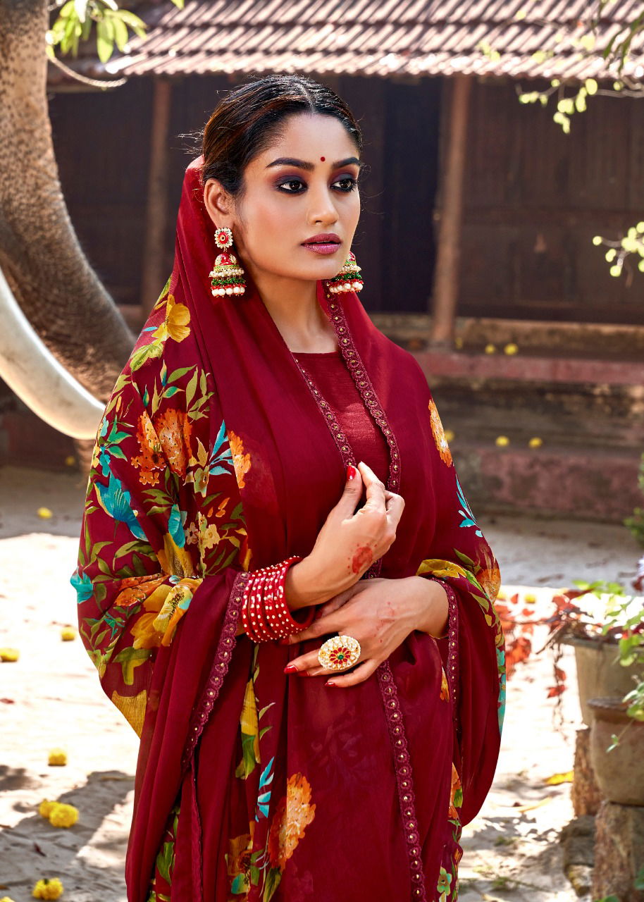 Kashvi Nirali Fancy Latest Fancy Designer Heavy Regular Casual Wear Chiffon Printed Sarees Collection
