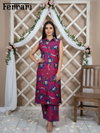 Naisha K 307 Vetican Print Co Ord Set Wholesale Market In Surat