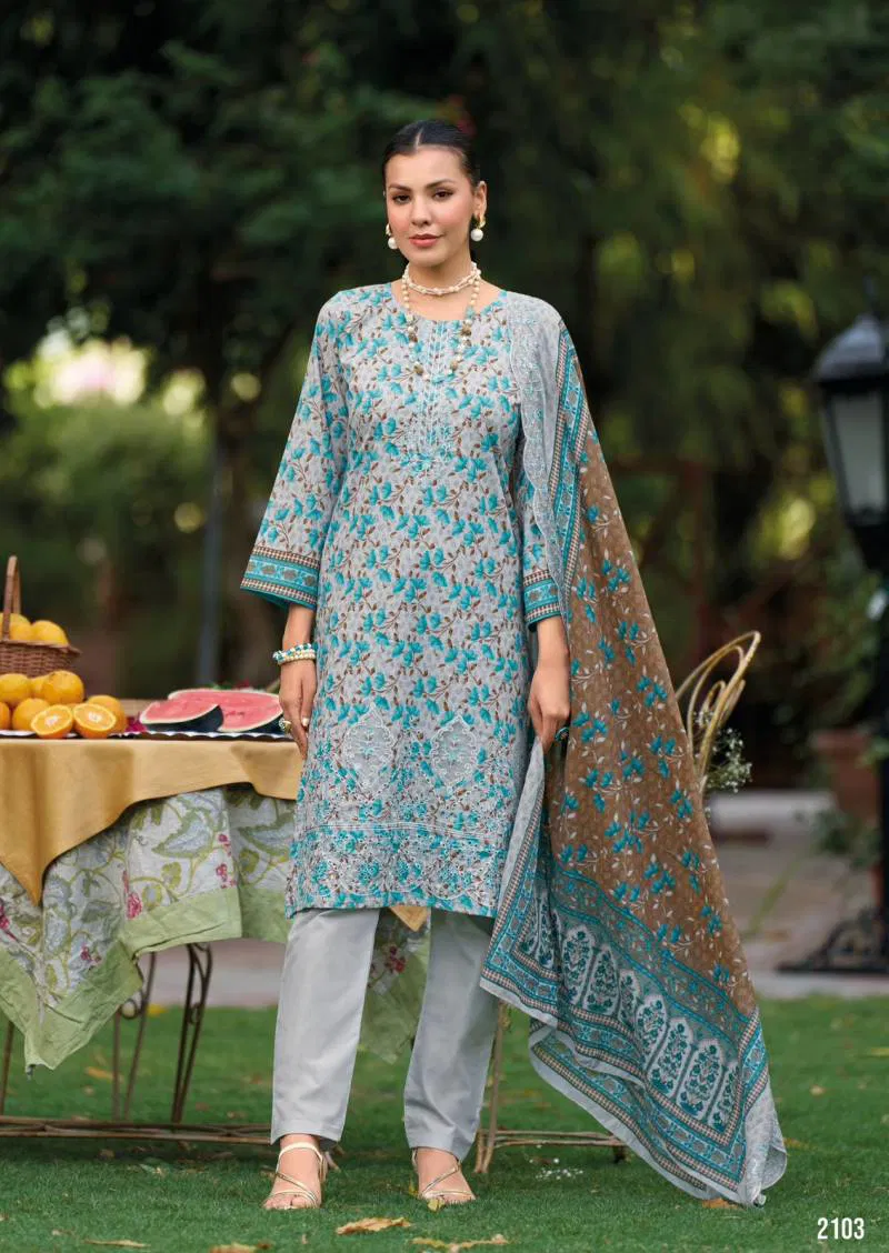 Bin Saeed Lawn Collection Vol 21 By Shree Pakistani Salwar Kameez Wholesalers In Delhi