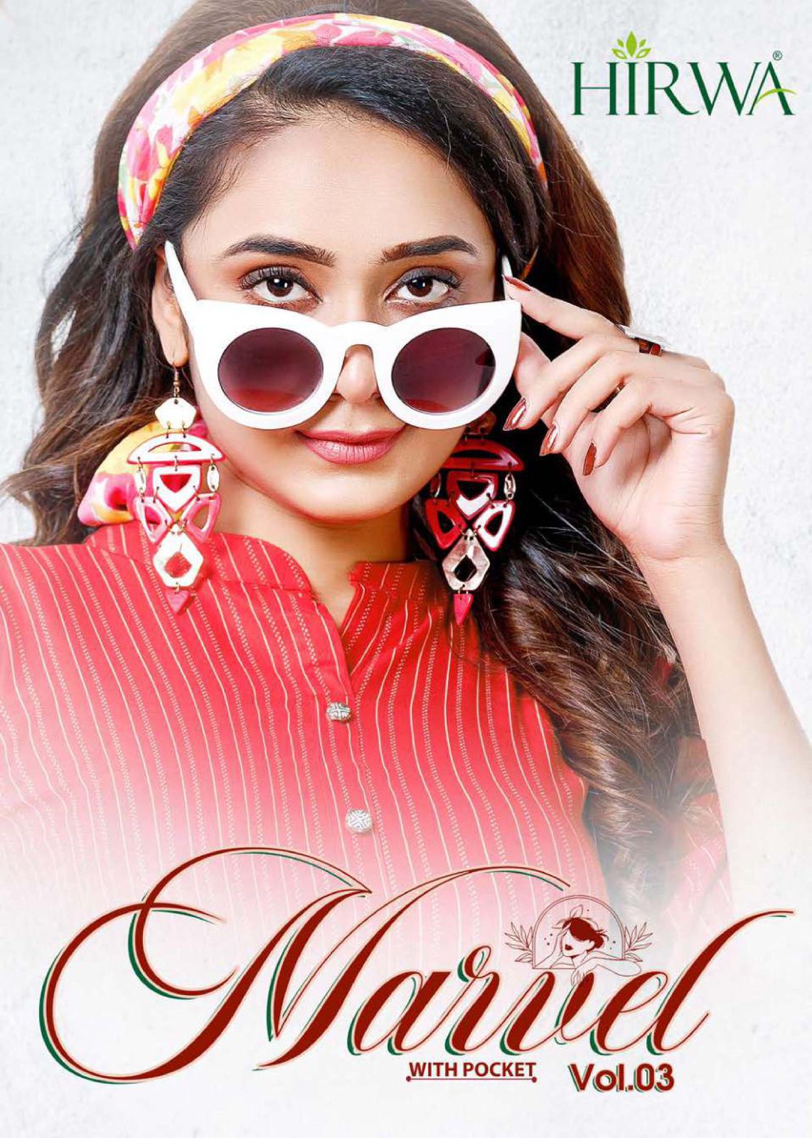 Hirwa Marvel 3 Ethnic Wear Rayon Printed Designer Kurti Collection
