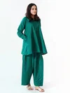 Dhruvi 472 Plain Chanderi Silk Kurti With Bottom
