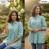 Naisha K 412 Cotton Print Stylish Wear Short Top Wholesalers In Delhi