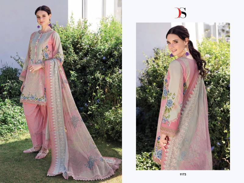 Deepsy Jade Needle Wonder 2025 Vol 2 Chiffon Dupatta Pakistani Suits Wholesale Clothing Distributors In India