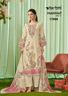 Mannat Vol 17 By Shree Shalika Lawn Cotton Wholesale Dress Material In India