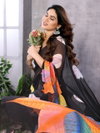 Csn Georgette Silk 3 Printed Fancy Wholesale Saree Suppliers In Mumbai
