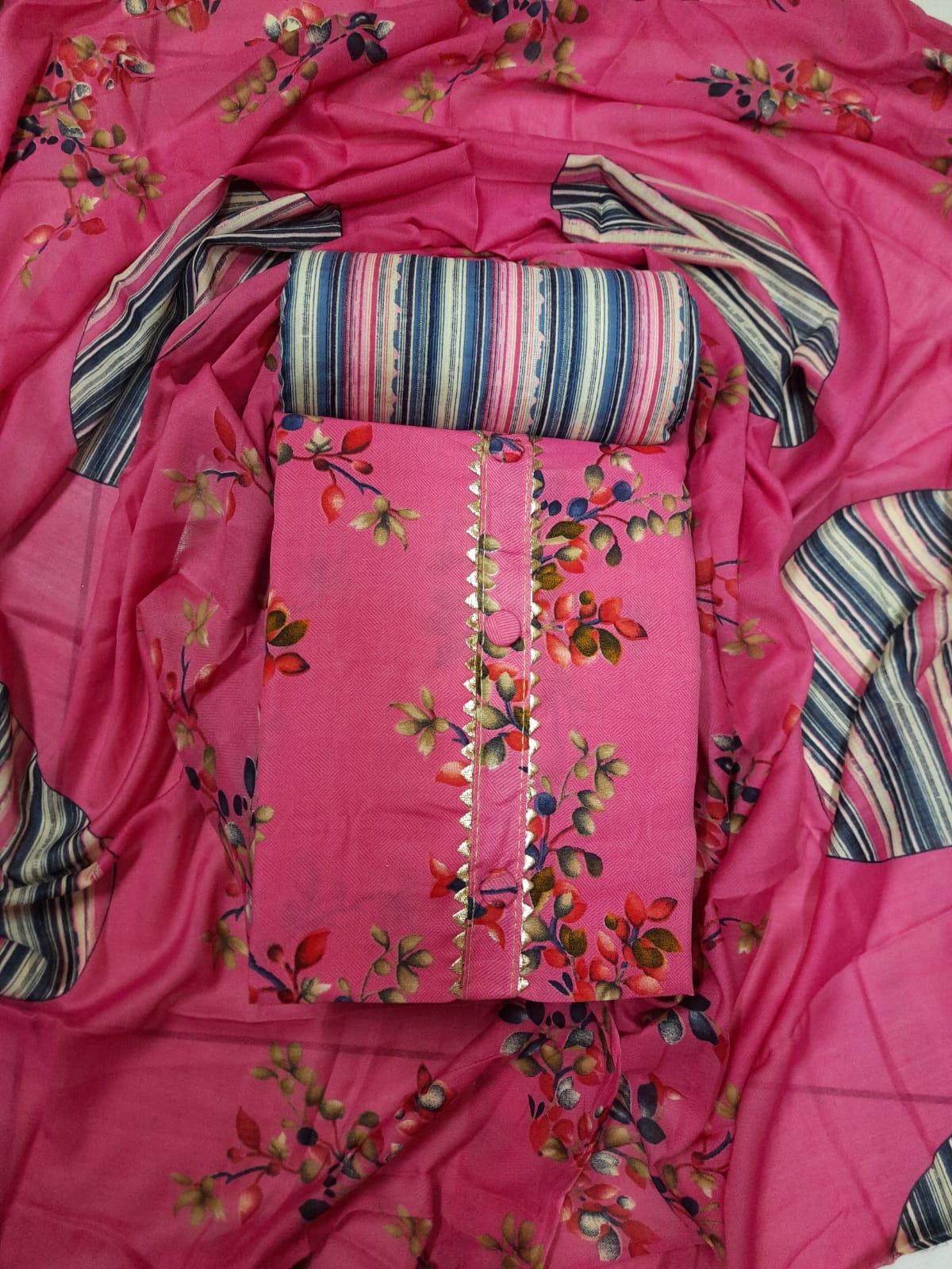 Destiny 3 Cotton Printed Casual Daily Wear Dress Material Collection