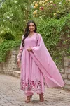 Naisha K 82 Mul Cotton Kurti Bottom With Dupatta Exporters In India