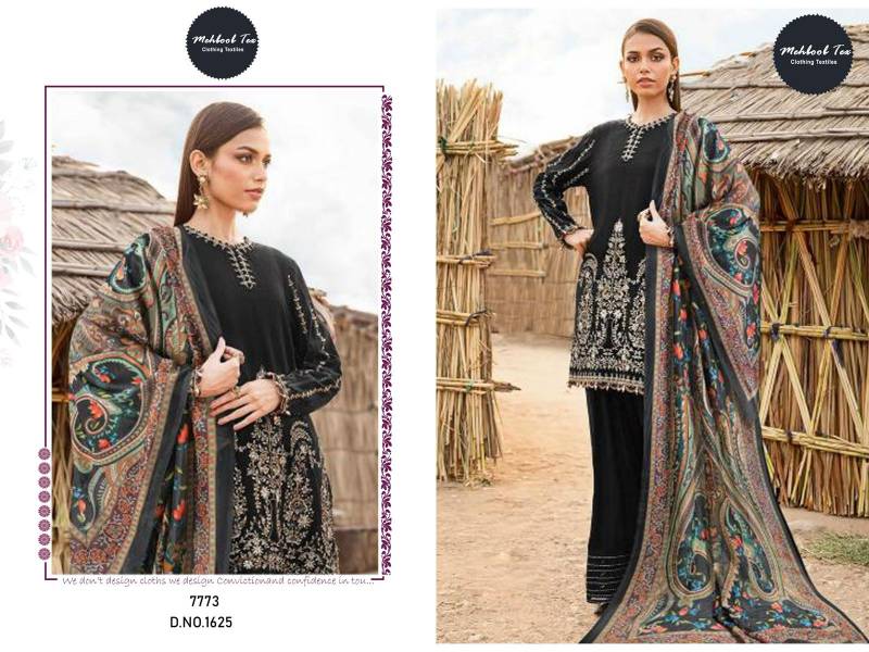 Mehboob Tex 1625 Cotton Dupatta Pakistani Salwar Suits Wholesalers In Delhi