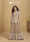 Jhasi By Aashirwad Georgette Embroidery Readymade Suits Exporters In India
