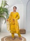 Naisha K 359 Roman Handwork Kurti With Pant And Dupatta Best Wholesale Shop In Surat