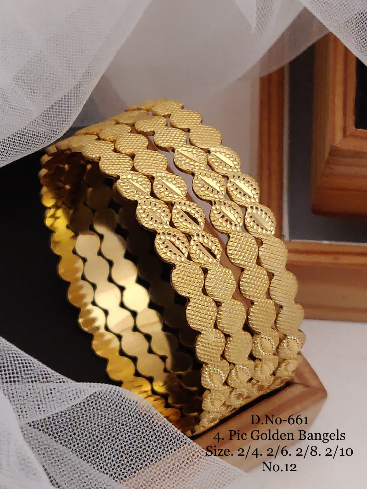 Siddham Accessories Designer Metal Bangels Catalog
