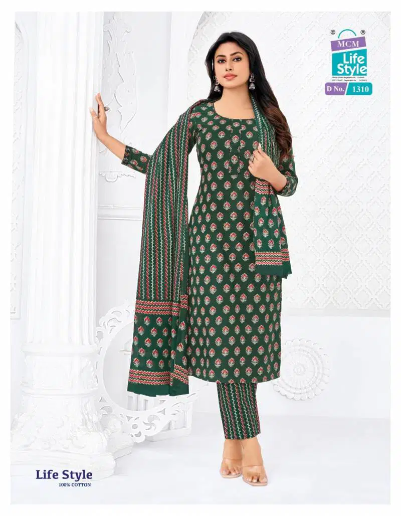 Life Style Vol 13 By Mcm Cotton Dress Material Wholesalers In Delhi