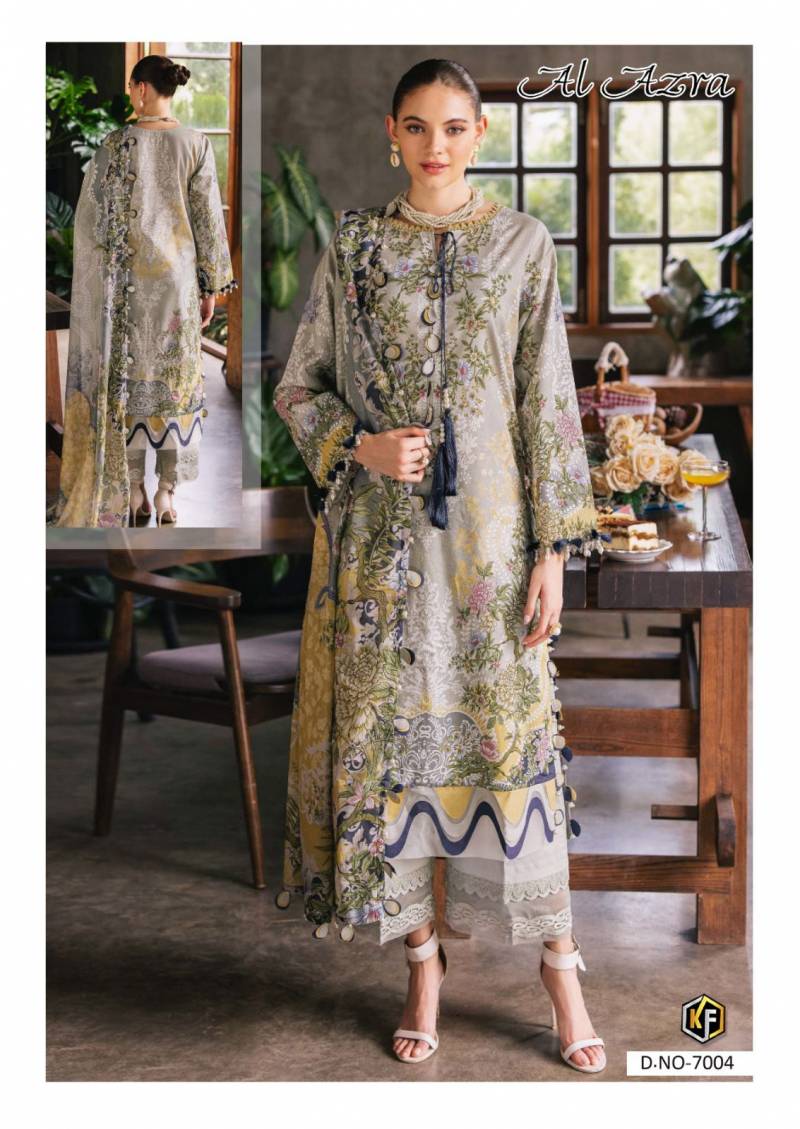 Al Azra Vol 7 By Keval Cotton Printed Dress Material Wholesale Price In Surat