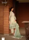Safira By Sanna Hamp Linen Printed Ladies Salwar Suits Wholesale Market In Surat
