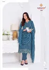 Kashya Vol 1 By Suryajyoti Pure Lawn Embroidered Border Dress Material Wholesale Suppliers In Mumbai