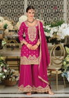 Afrozeh By Eba Heavy Chinon Embroidery Wholesale Readymade Suits Suppliers In India