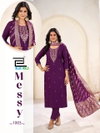 Messy By Blue Hills Rayon Silk Kurti With Bottom Dupatta Exporters In India
