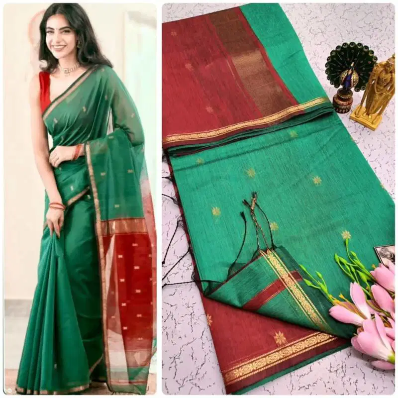 Aab Chhaya Silk Cotton Casual Wear Saree Wholesale Market In Surat With Price