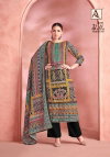 Bella Edition 16 By Alok Suit Maslin Printed Dress Material Exporters In India