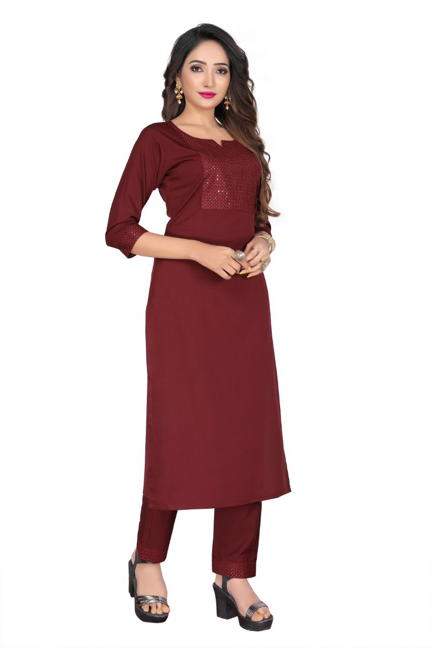 Gng 1117 Fancy Casual Daily Wear Latest Kurti With Bottom Collection