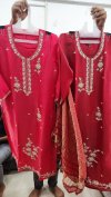 1761 And 1762 By Ossm Style Mal Roman Silk Kurtis Set Size Combo