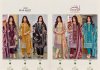 Zeenat By Riaz Arts Lawn Cotton Embroidery Dress Material 