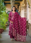 Naisha K 313 Cotton Printed Kurti With Bottom Dupatta Suppliers In India