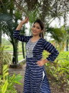 Nsf Fashion Leheriya Rayon Leheriya Printed Fancy Kurtis Wholesale Clothing Distributors In India