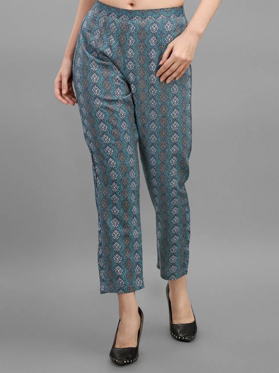 Pent 1 Latest fancy Designer Regular Wear Printed Cotton Western Collection
