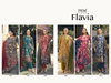 Flavia By Prm Organza Jam Silk Printed Salwar Suits Wholesale Online
