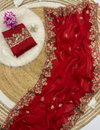 Vt 799 T Space Silk Embroidery Worked Premium Saree Wholesale Price In Surat