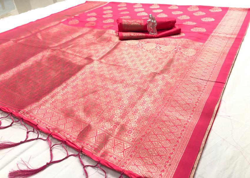Mysore Silk Designer Heavy Saree Collection With Fancy Golden Print Design 