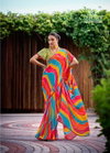 Leheriya By Sanskar Bright Fancy Sirowski Saree Wholesale Exporters In India