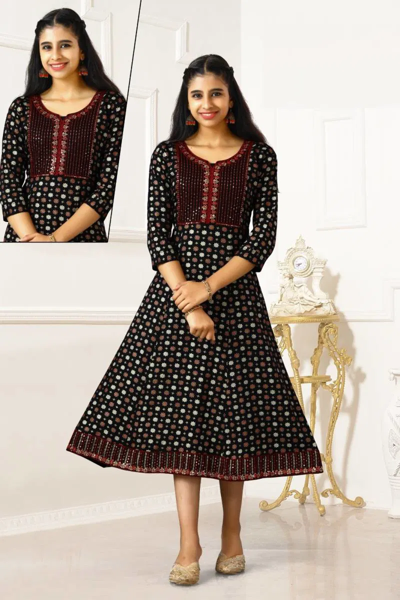 Kalli Kurti Vol 5 Rayon Printed Kurti Wholesale In India