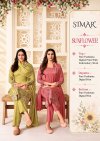 Sunflower By Glossy Simar Pure Pashmina Dress Materials