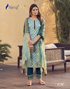 Rangjyoti Saheli Stylish Fancy Festive Wear Kurti With Bottom And Dupatta Ready Made Collection