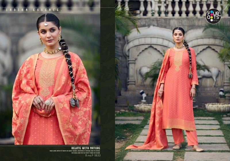 Colbee By Four Dots Viscose Maslin Dress Material Wholesale Online