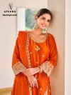 Fandy Crush By Afsana Silk Fancy Readymade Suits