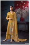 Swaalina 3722 By Ganga Cotton Satin Designer Salwar Suit Exporters In India
