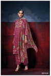 Isalith 3715 By Ganga Cotton Satin Designer Salwar Suits Exporters In India