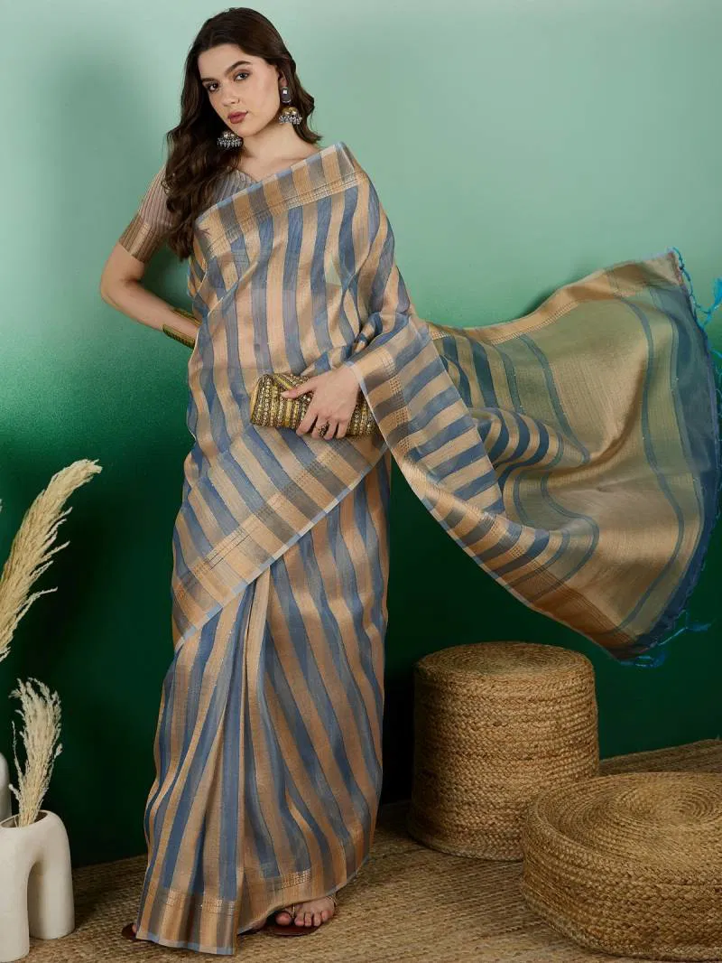 Color Set 8222 Party Wear Organza Stylish Saree Best Wholesale Shop In Surat