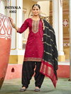 Patiyala By Banwery Gadhwal Silk Punjabi Patiyala Suits Wholesale Price In Surat
