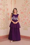 KA 1175 Faux Blooming Beads Embroidery Gown Wholesale Shop In Surat