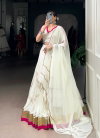 White Colour Pure Rayon Lehenga Navratri Nights Wholesale Market In Surat With Price Taraa L 1622
