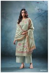Winter 3714 By Ganga Cotton Satin Designer Salwar Suit Wholesalers In Surat