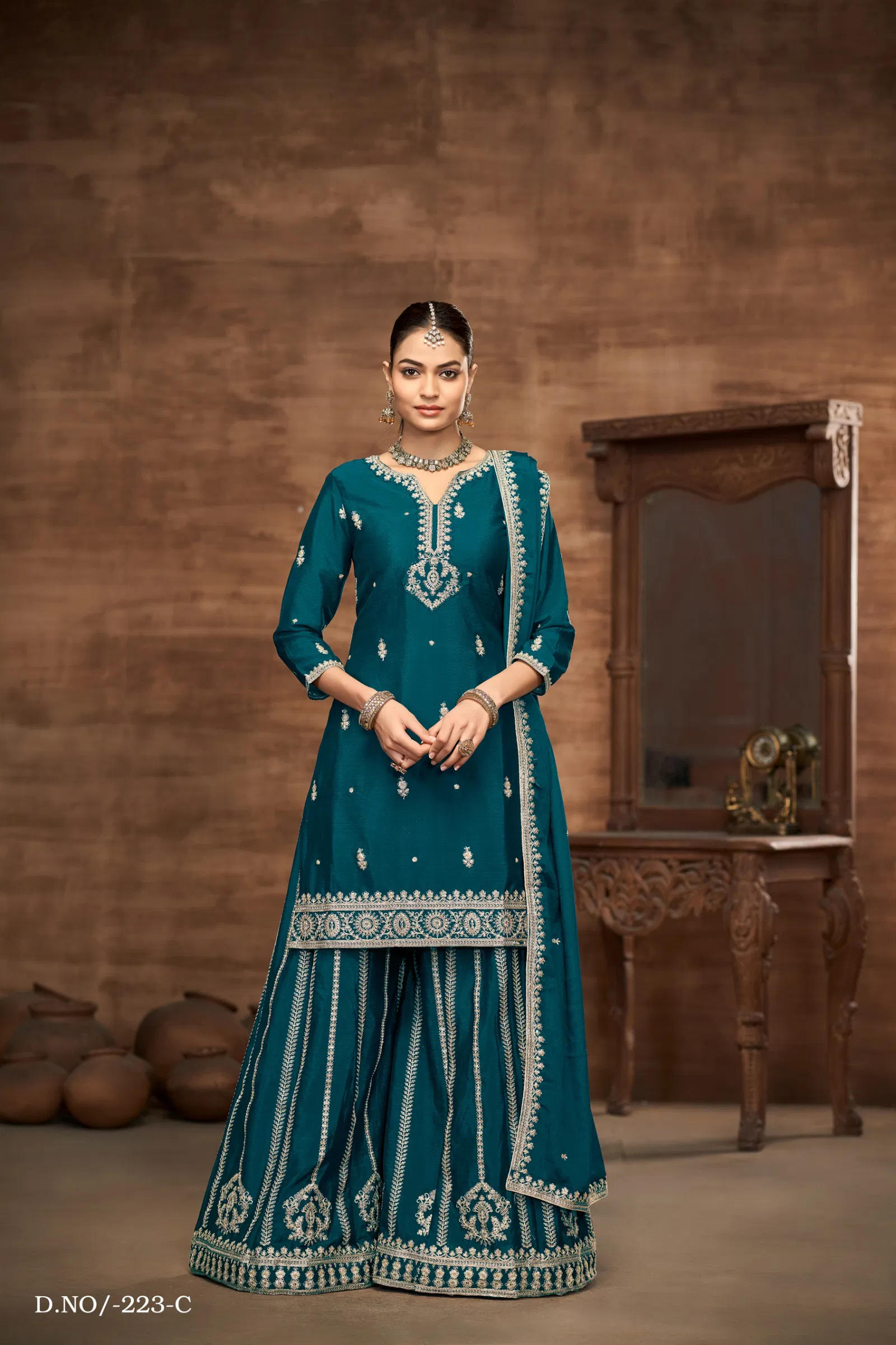 Aanaya Vol 223 By Dani Chinon Silk Designer Salwar Kameez Wholesale Online