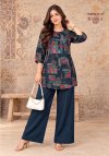 Rasika Vol 3 By Suryajyoti Vertican Kurti With Bottom