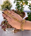 Brass High Gold Wholesale Hath Panja Set in India